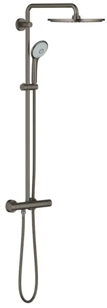 Grohe Euphoria 310 duschsystem, borstat hård grafit