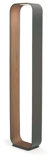 Pablo Contour Golvlampa Graphite/Valnöt