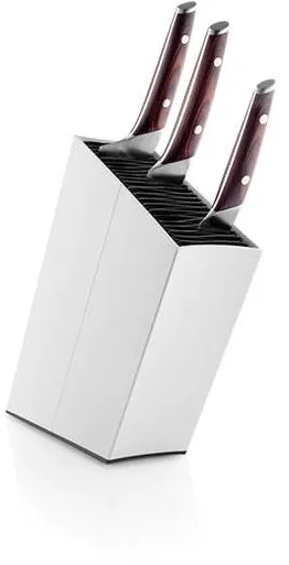 Eva Solo knivblock, sned - vit