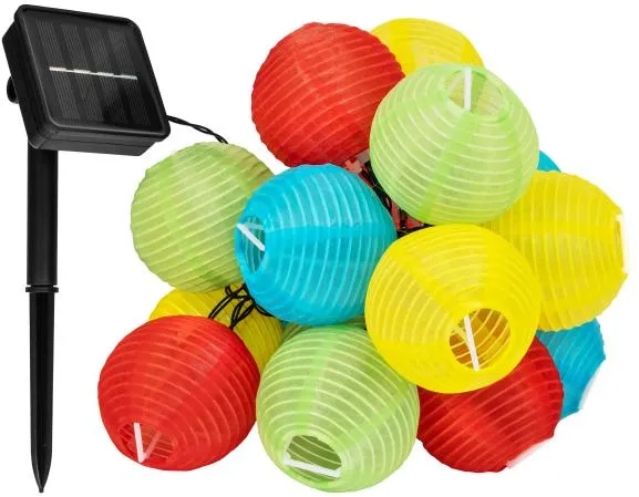 Solcells-ljusslinga 20 LED