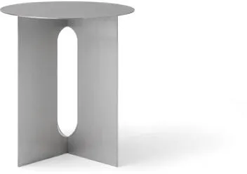 Audo Androgyne Bas Till Sidobord Borstat Stål