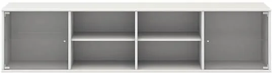 Mistral skänk 104 med glasdörrar - Beige